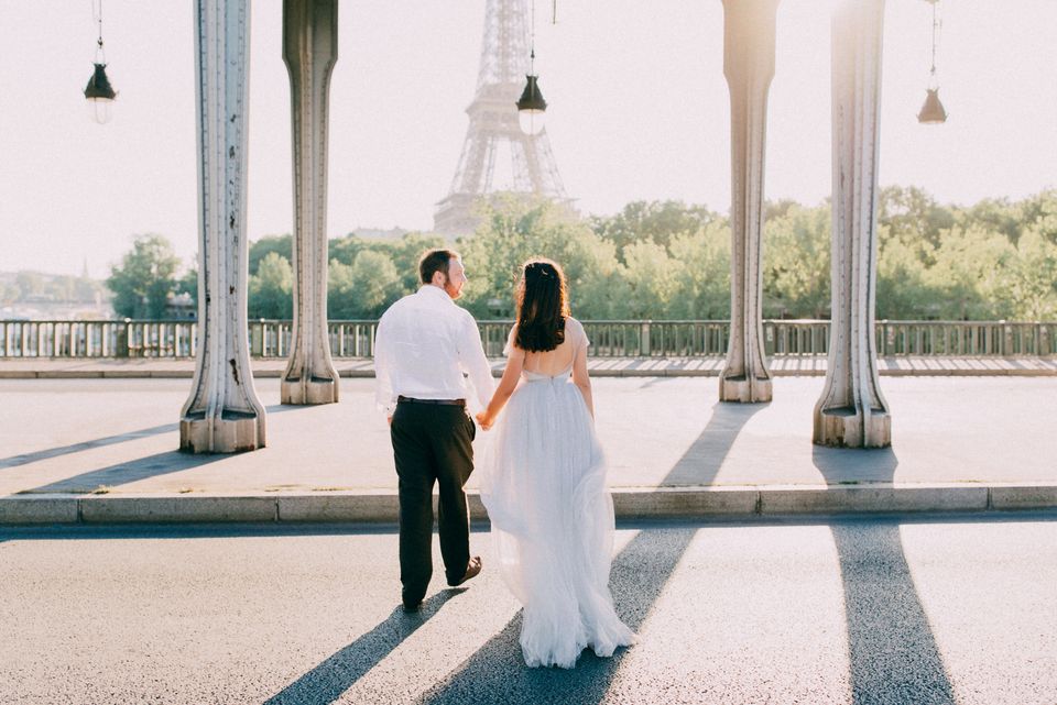 photo de couple Paris